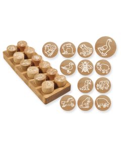 Woodies School – Bauernhoftiere SET