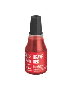 COLOP MAKE Stempelkissenfarbe – brave red – 25ml