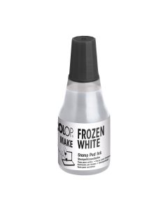 COLOP MAKE Stempelkissenfarbe – frozen white – 25ml