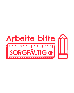 NIO School – Arbeite sorgfältig