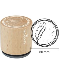 Woodies Stempel – Feder