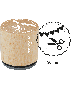 Woodies Stempel – Schere