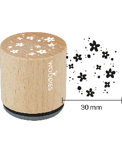Woodies Stempel – Kleine Blumen