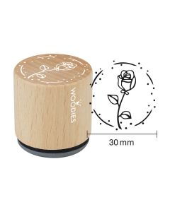 Woodies Stempel – Rose