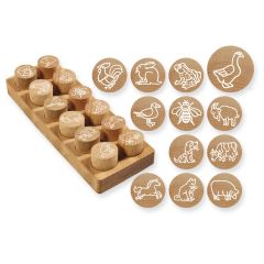 Woodies School – Bauernhoftiere SET