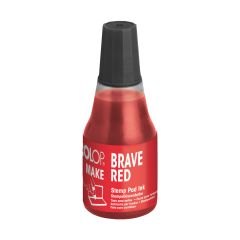 COLOP MAKE Stempelkissenfarbe – brave red – 25ml