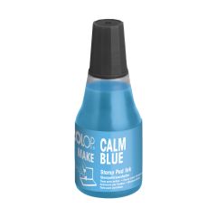 COLOP MAKE Stempelkissenfarbe – calm blue – 25ml